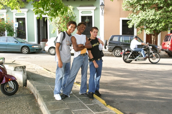 Old San Juan street scene