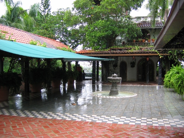 Roll out awnings in case of rain
